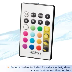 Edgelit Rimless Glass Cube Aquarium