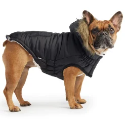 Elasto-Fit Black Urban Parka