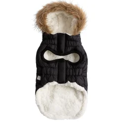 Elasto-Fit Black Urban Parka