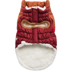 Elasto-Fit Dark Red Retro Puffer