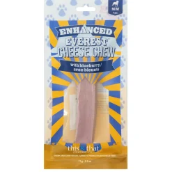 Enhanced Everest Cheese Chew with Blueberry Dog Treat