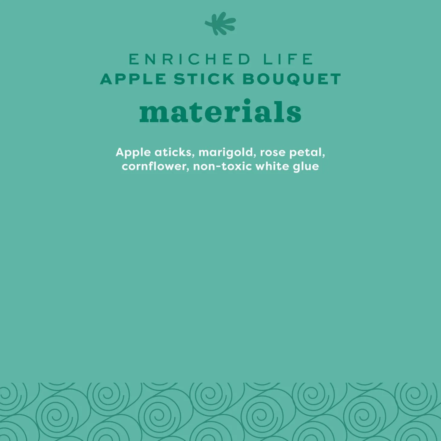 Enriched Life Apple Stick Bouquet Small Animal Toy