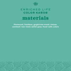 Enriched Life colour Kabob Small Animal Toy