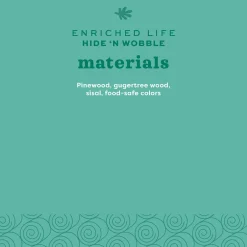 Enriched Life Hide 'n Wobble Small Animal Toy