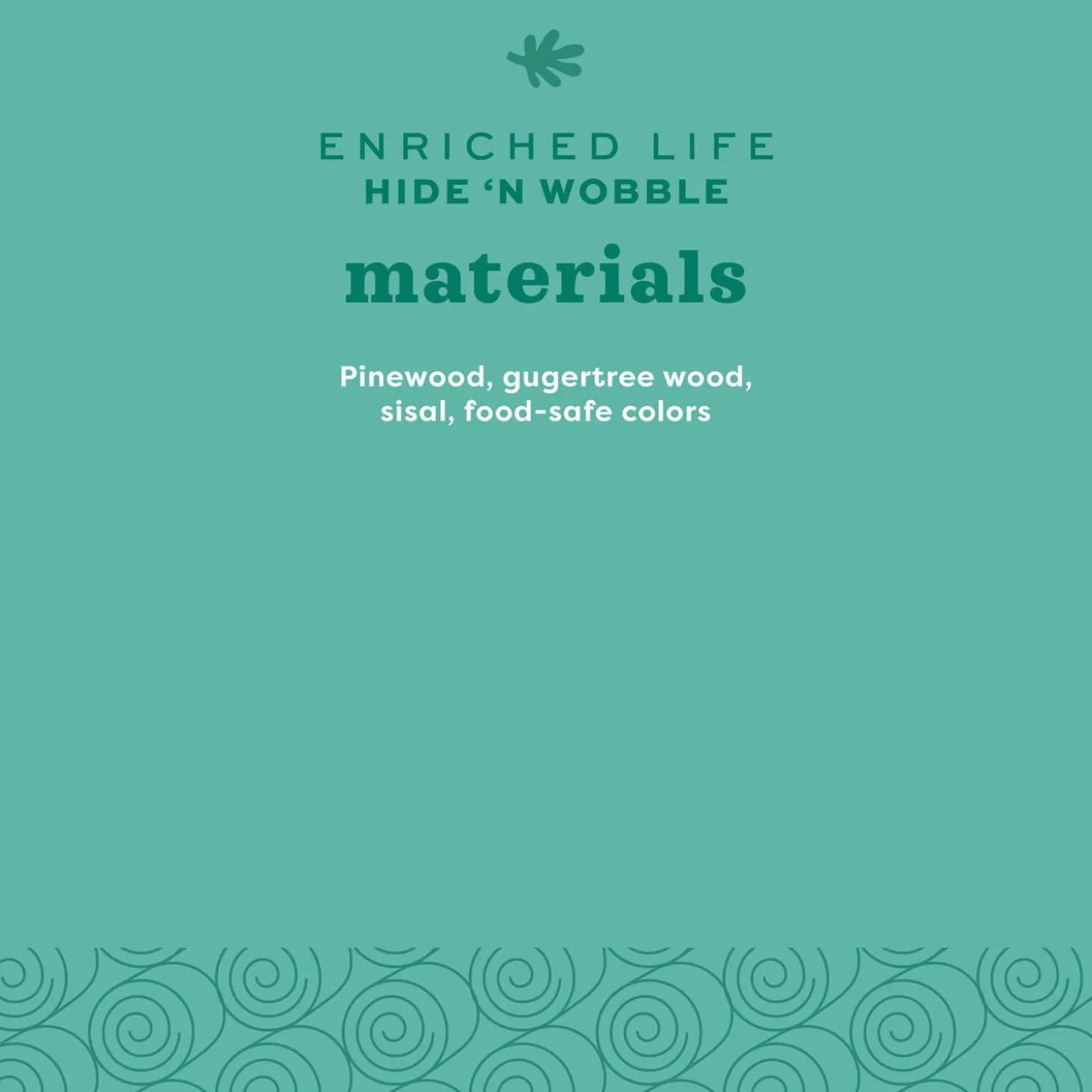 Enriched Life Hide 'n Wobble Small Animal Toy