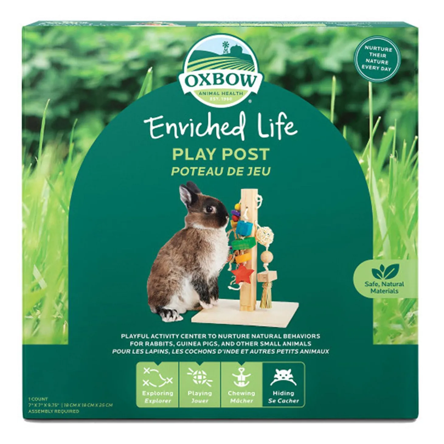 Enriched Life Play Post Small Animal Toy