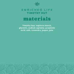 Enriched Life Timothy Hut Small Animal Hideout