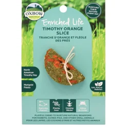 Enriched Life Timothy Orange Slice Small Animal Toy