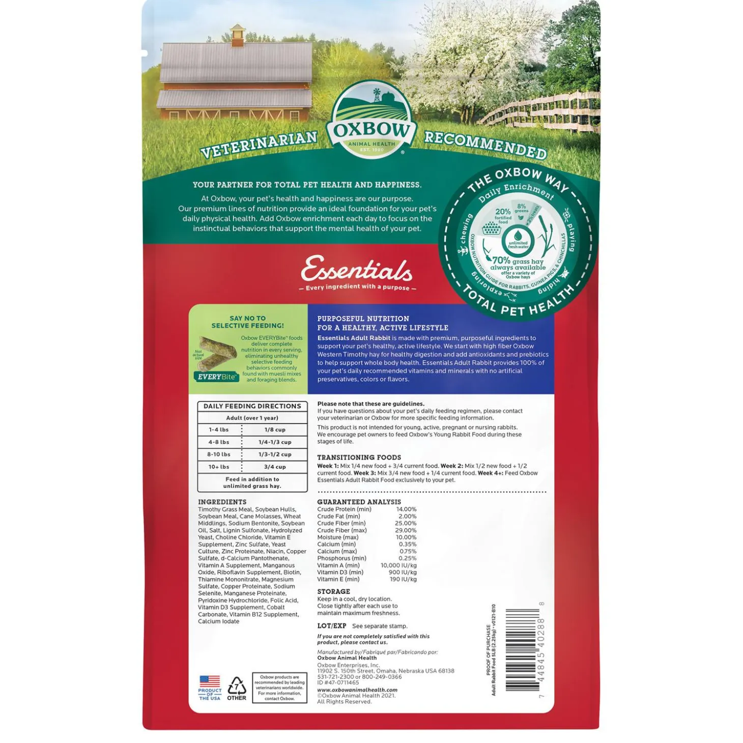 Essentials Adult Rabbit Food