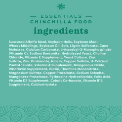 Essentials Chinchilla Food