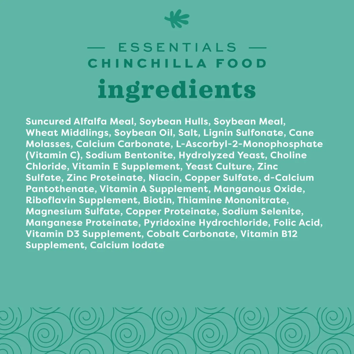 Essentials Chinchilla Food