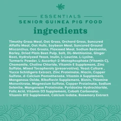 Essentials Senior Guinea Pig Food