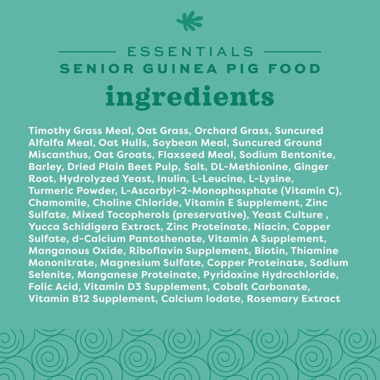 Essentials Senior Guinea Pig Food