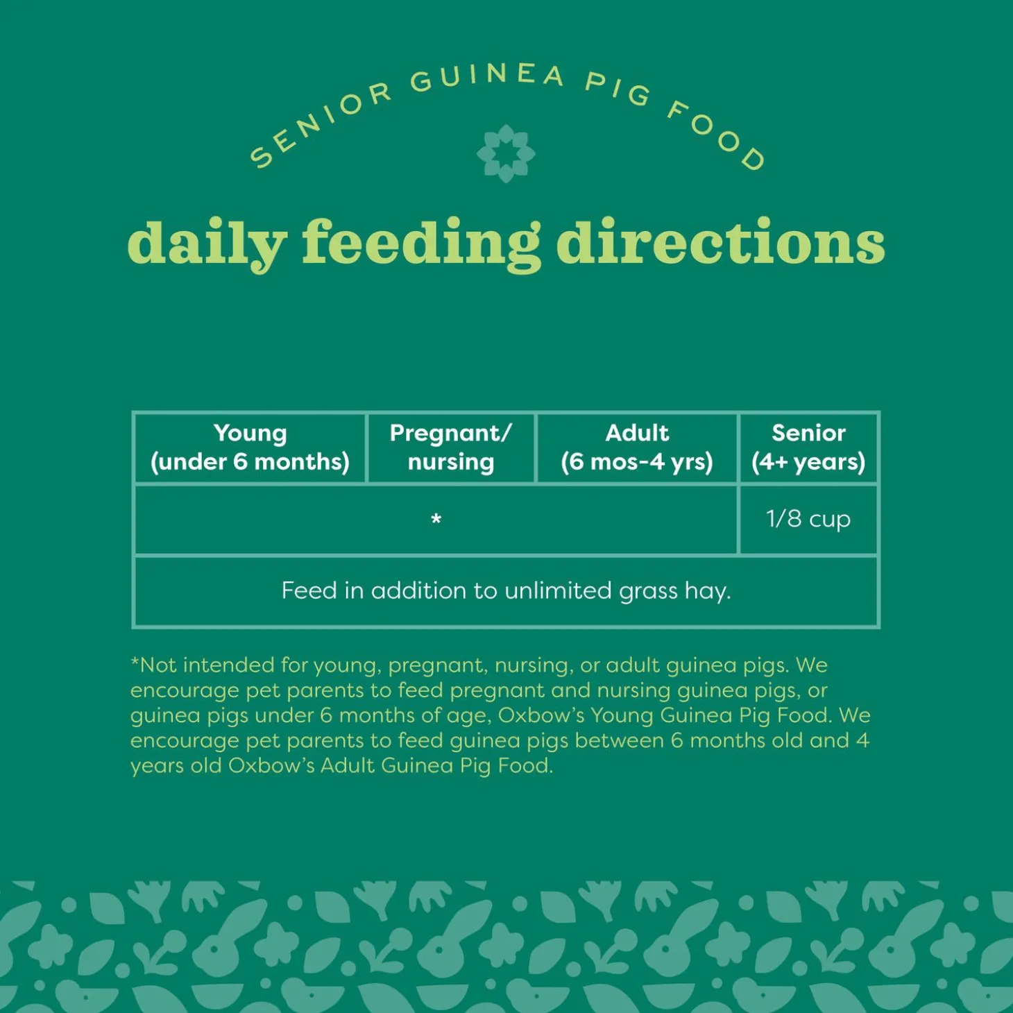 Essentials Senior Guinea Pig Food