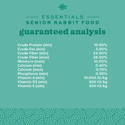Essentials Senior Rabbit Food