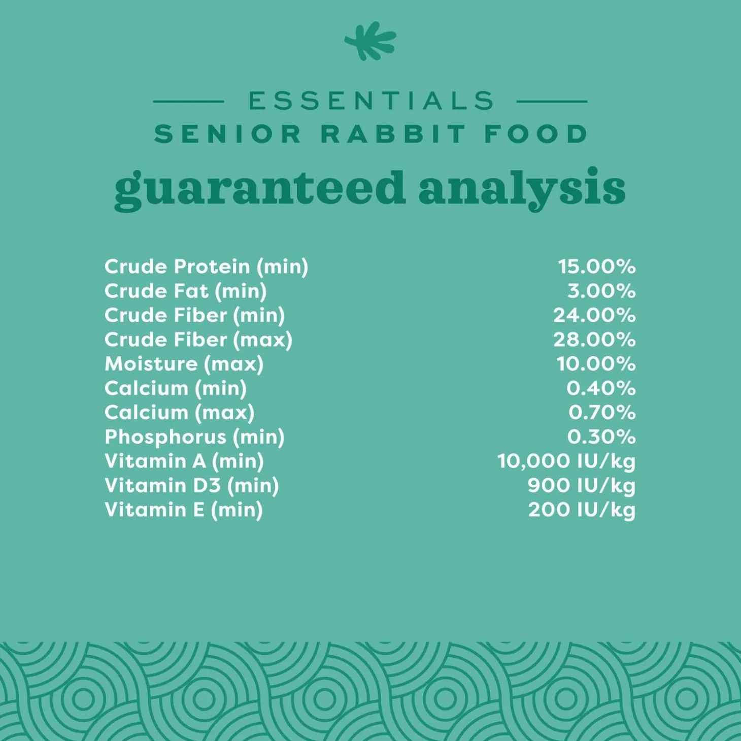 Essentials Senior Rabbit Food