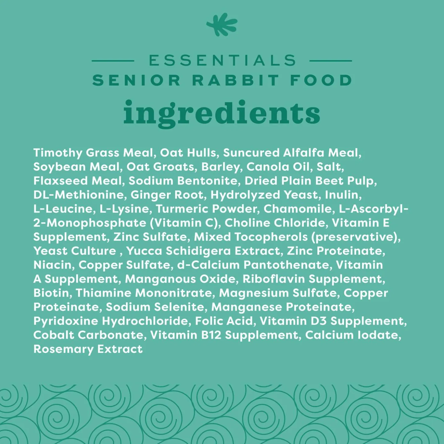 Essentials Senior Rabbit Food