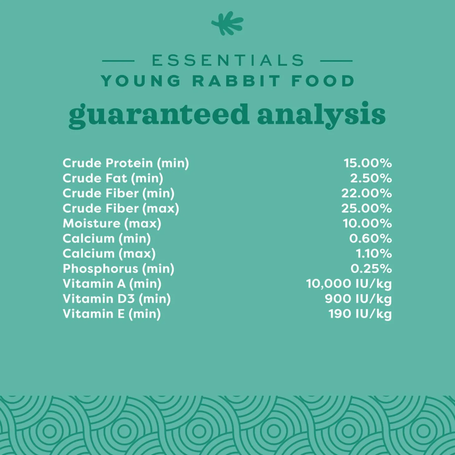 Essentials Young Rabbit Food