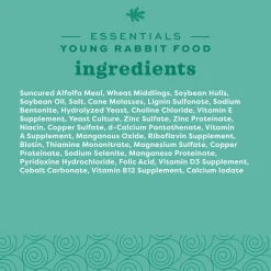 Essentials Young Rabbit Food