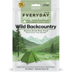 Everyday Raw Anywhere Wild Backcountry Kangaroo, Lamb & Herring Recipe Dog Food