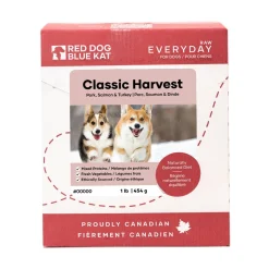 Everyday Raw Classic Harvest Pork, Salmon & Turkey 4 Pack Adult Dog Food