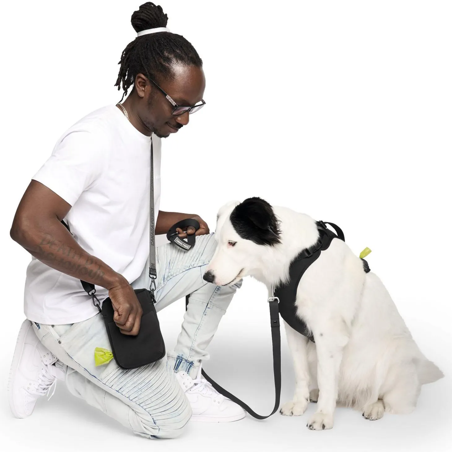 Everything Dog Walking Forest Green Bag