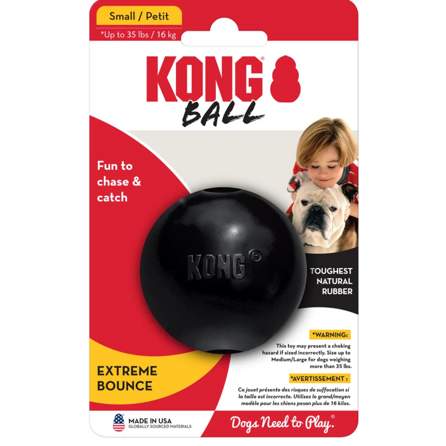 Extreme Ball Dog Toy