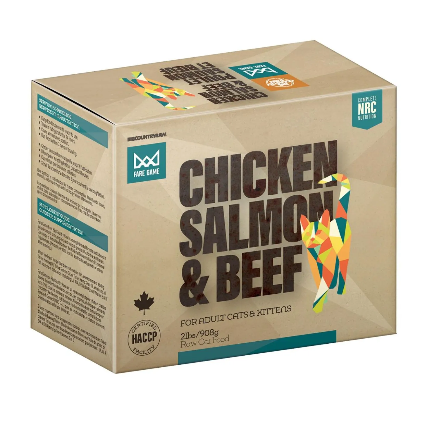 Fare Game Chicken & Salmon Cat Food