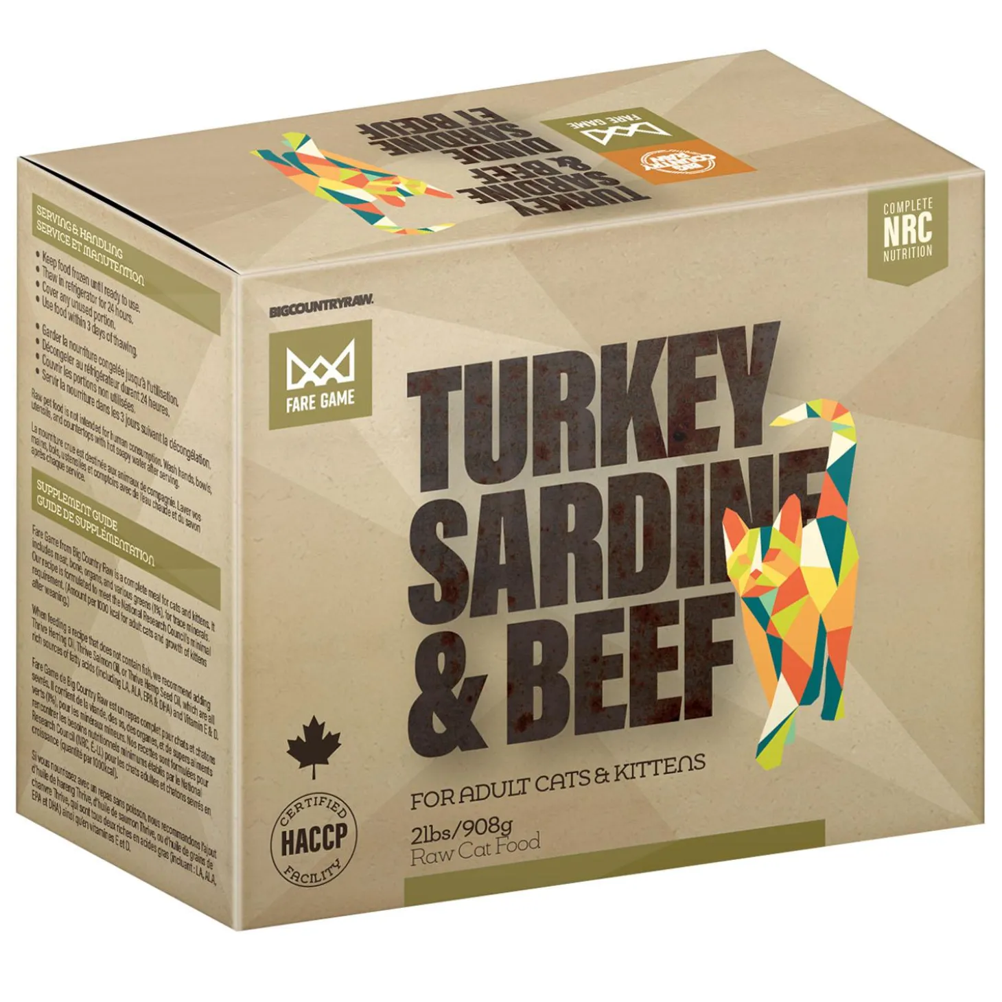 Fare Game Turkey & Sardine Cat Food