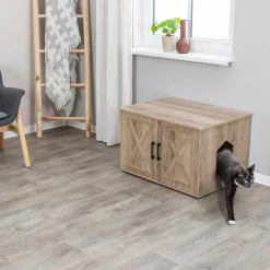 Farmhouse Litter Box Enclosure & Cat Home