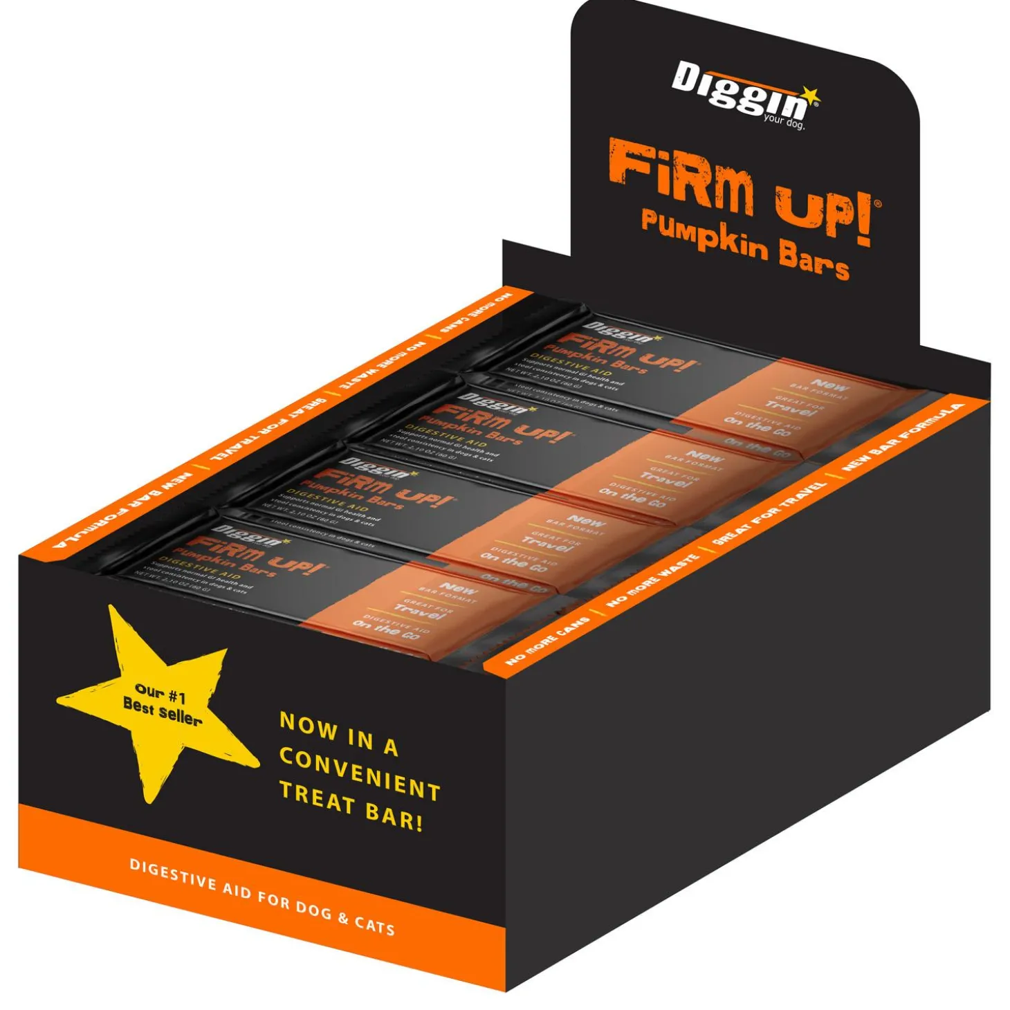 FiRM UP! Pumpkin Bars Digestive Aid