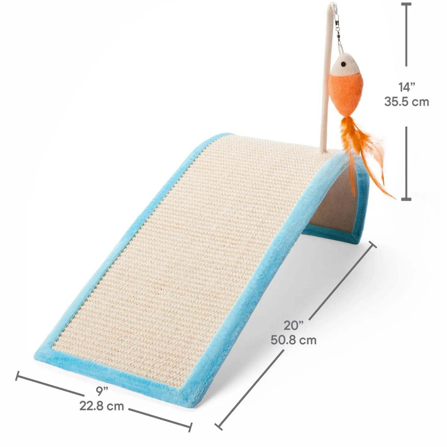 Fish Teaser Cat Scratcher