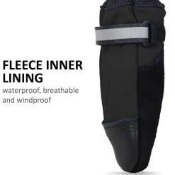 Fleece Lined Black Boots