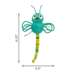 Flingaroo Dragonfly Assorted Colours Cat Toy