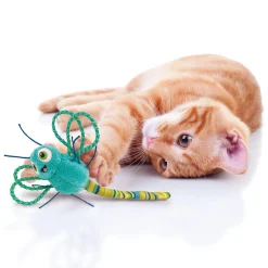 Flingaroo Dragonfly Assorted Colours Cat Toy