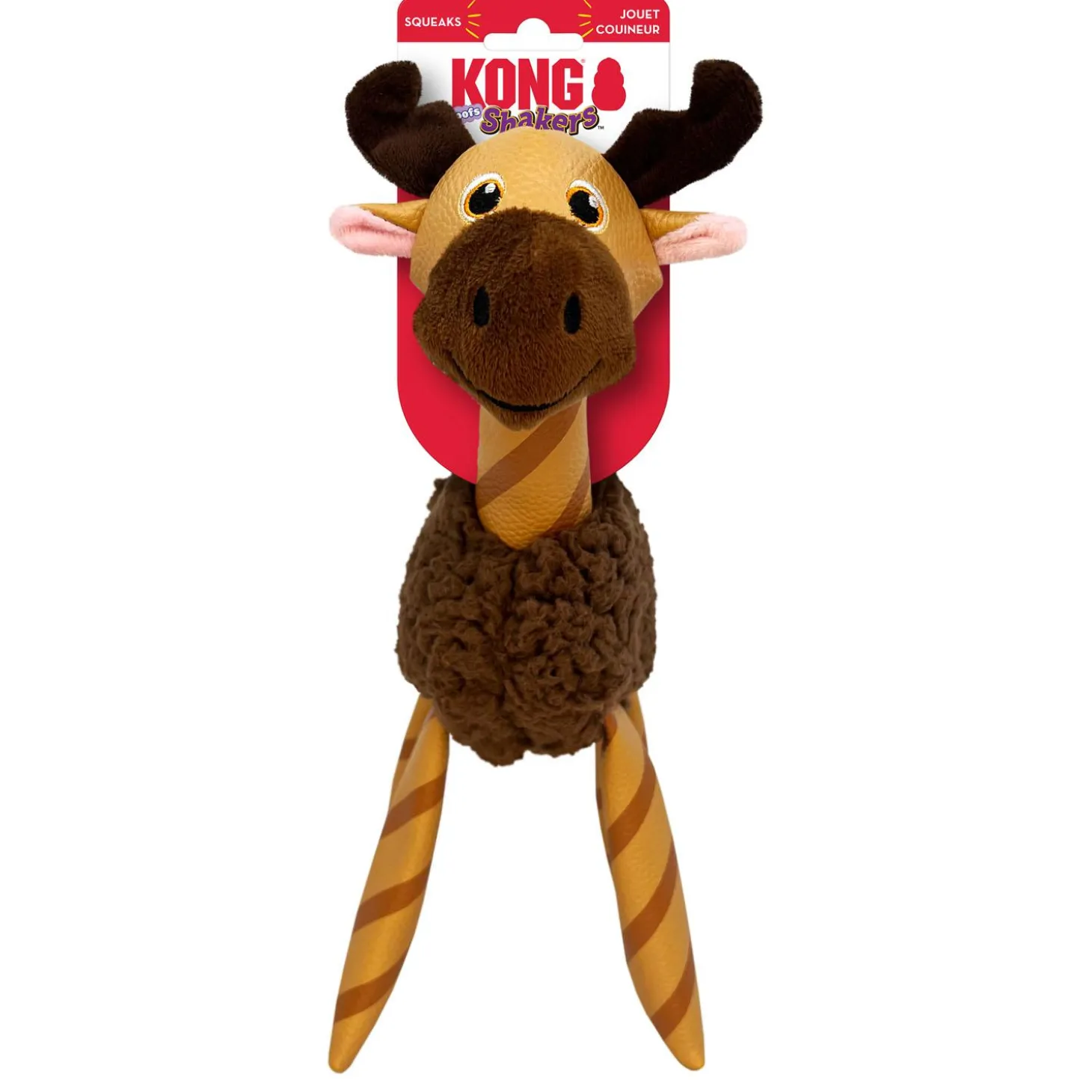 Floofs Shakers Moose Dog Toy