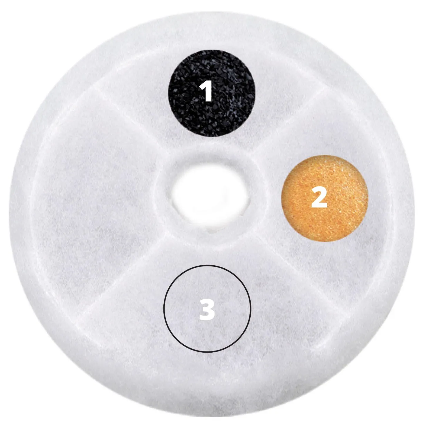 Flower Fountain Triple Action Filter Pads