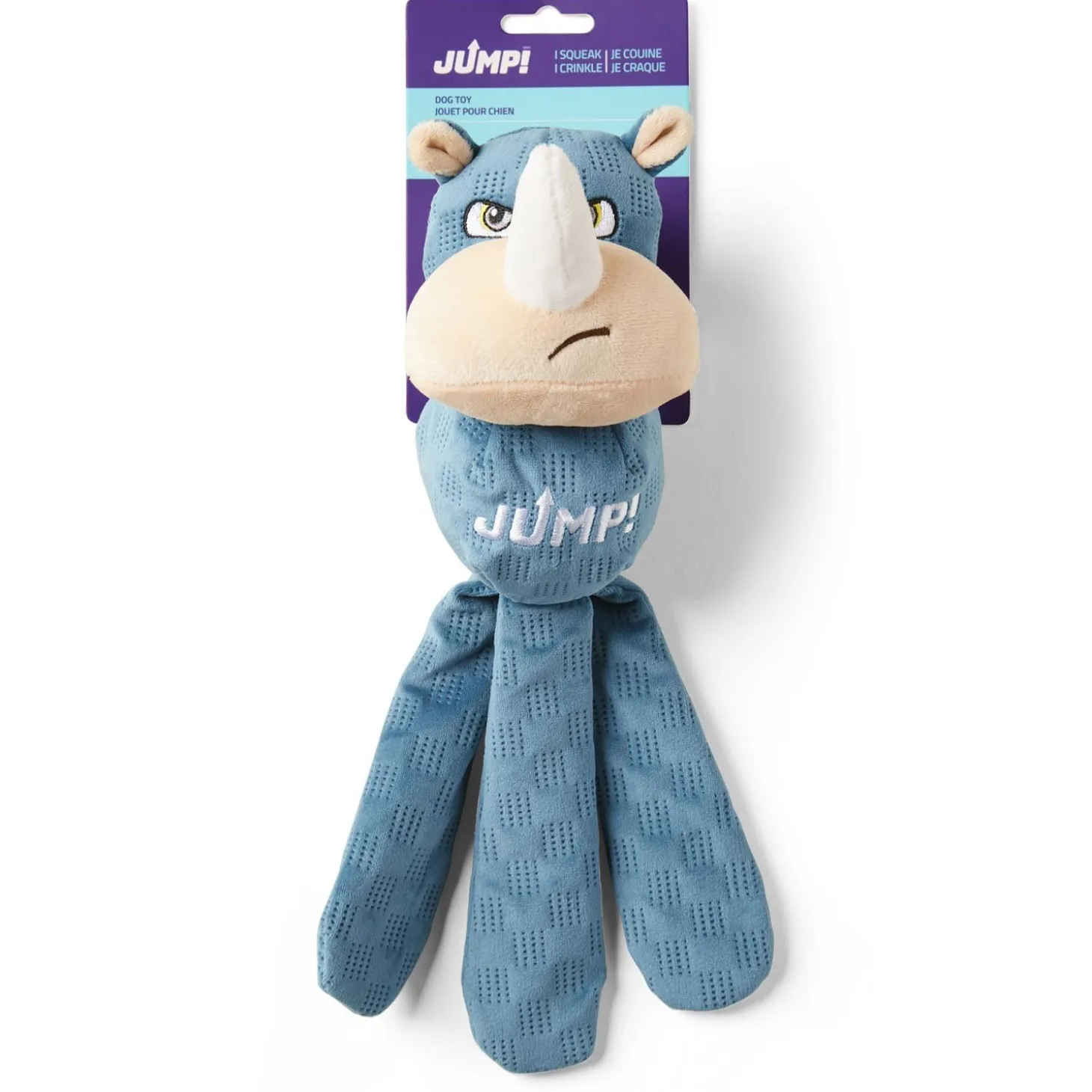 Flying Rhino Dog Toy