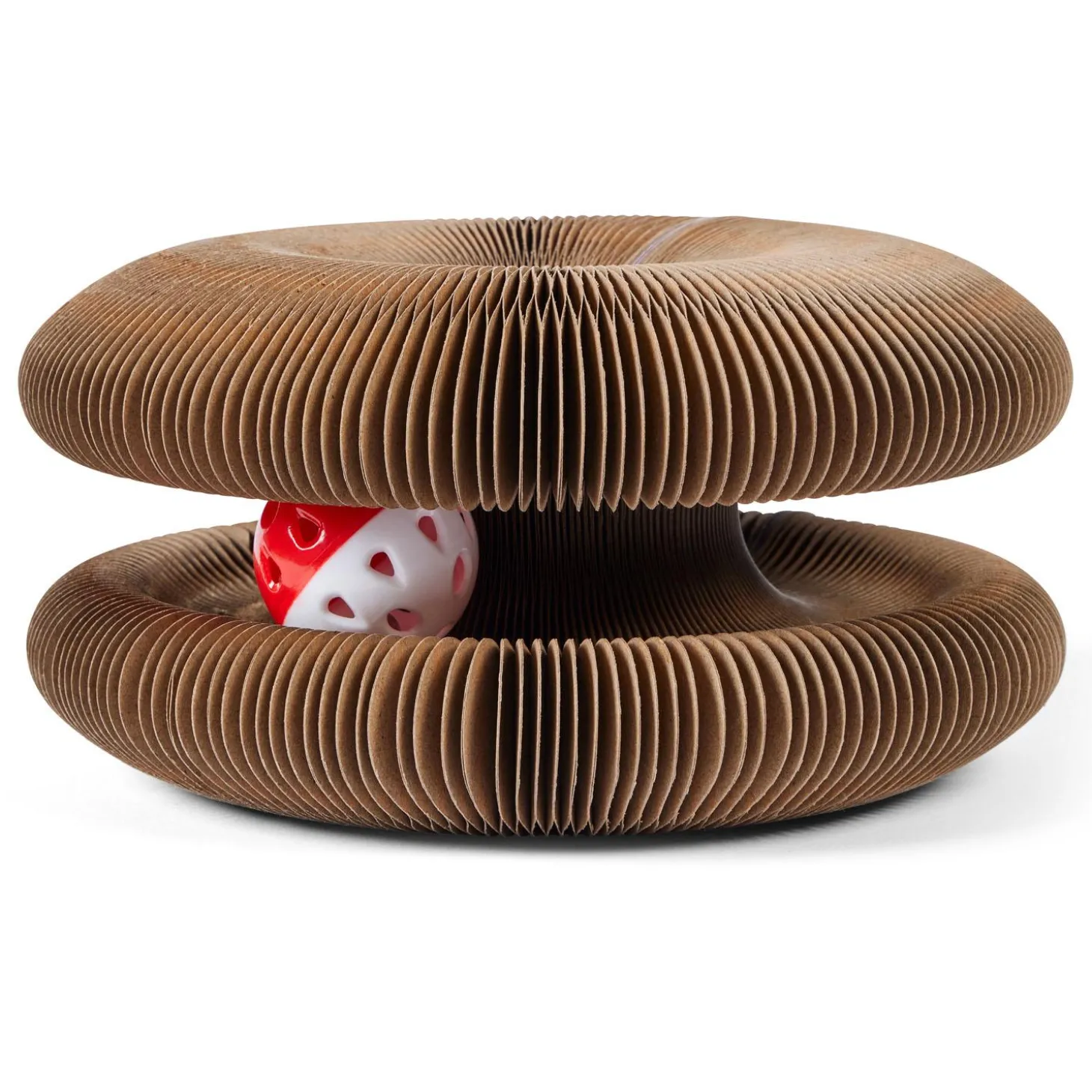 Foldable Brown Cat Scratcher