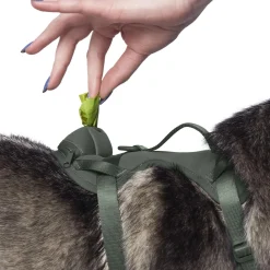 Forest Green Neoprene Dog Harness