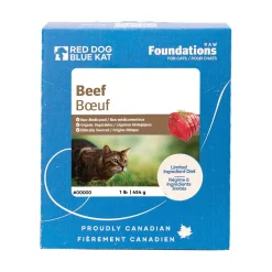 Foundations Beef 4 Pack Adult Cat Food