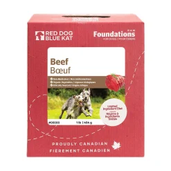 Foundations Beef 4 Pack Adult Dog Food
