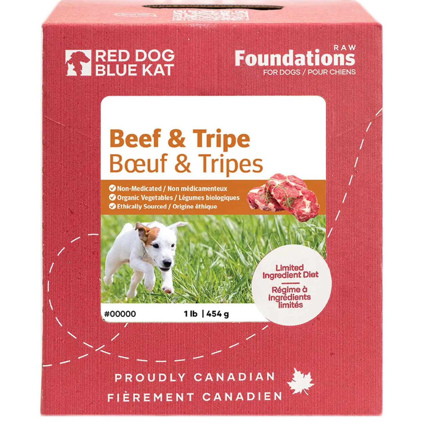 Foundations Beef & Tripe 4 Pack Adult Dog Food