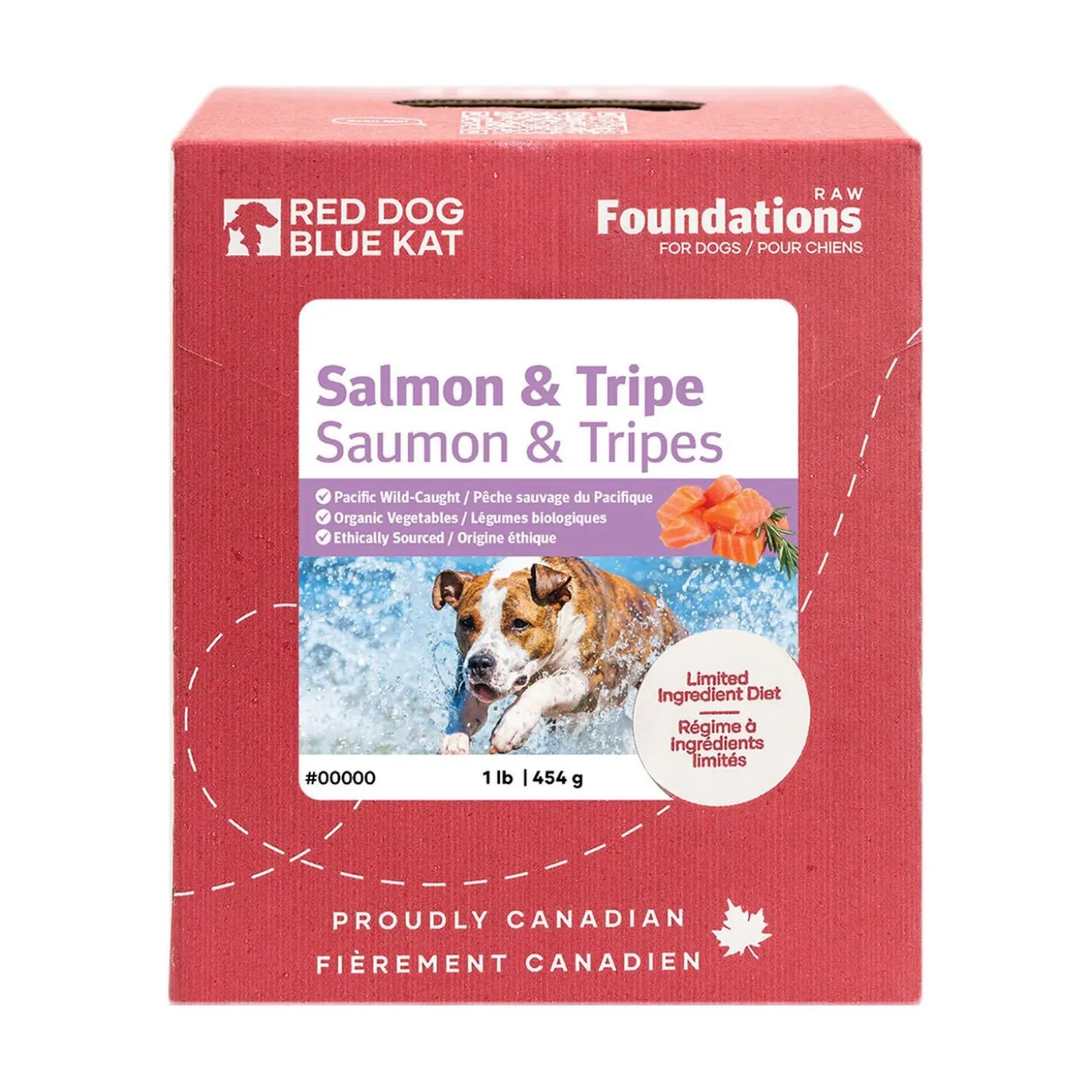 Foundations Salmon & Tripe 4 Pack Adult Dog Food