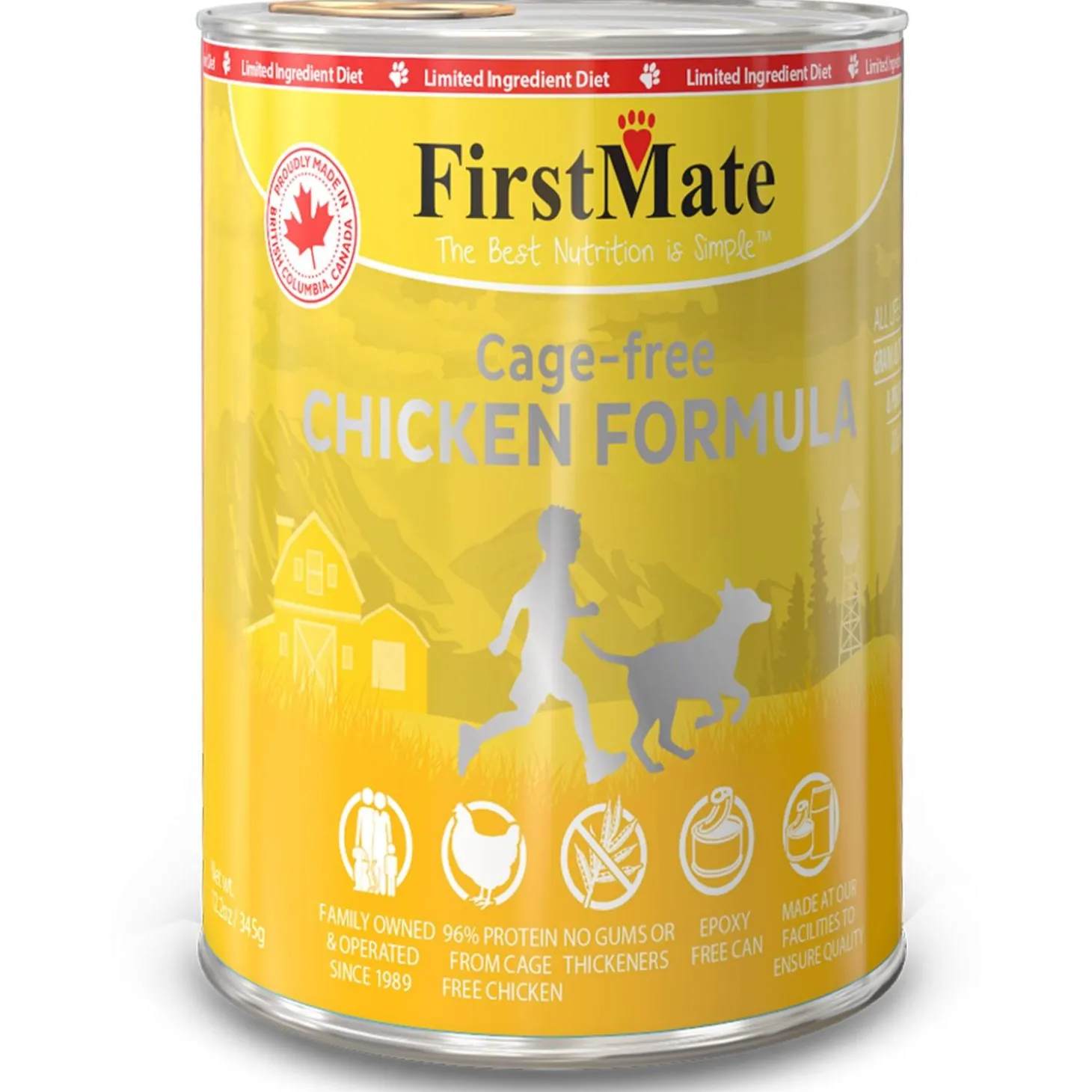 Free Run Chicken Formula Dog Food