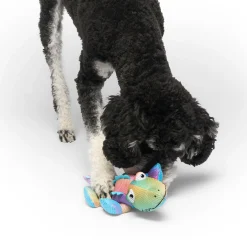 Freeze and Chill Cooling Pal Rainbow Crocodile Dog Toy