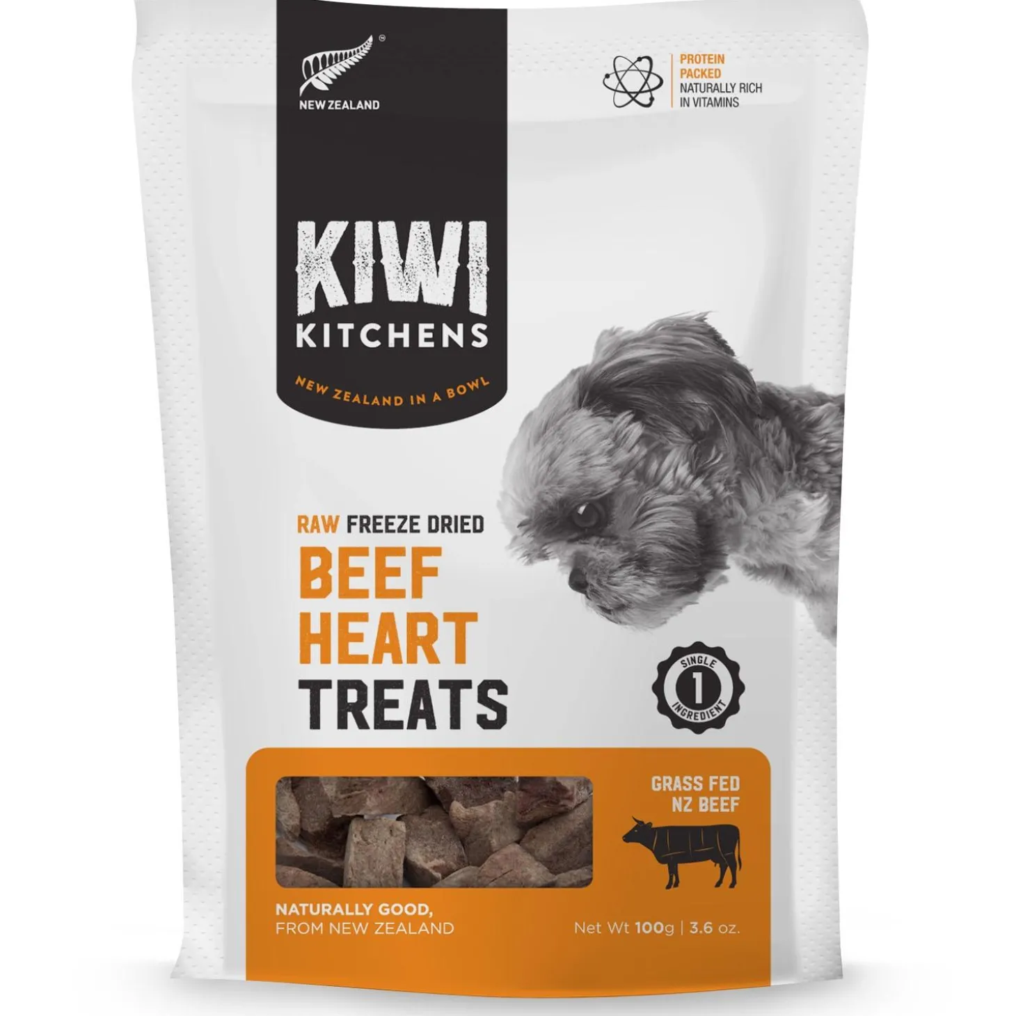 Freeze Dried Beef Heart Dog Treats
