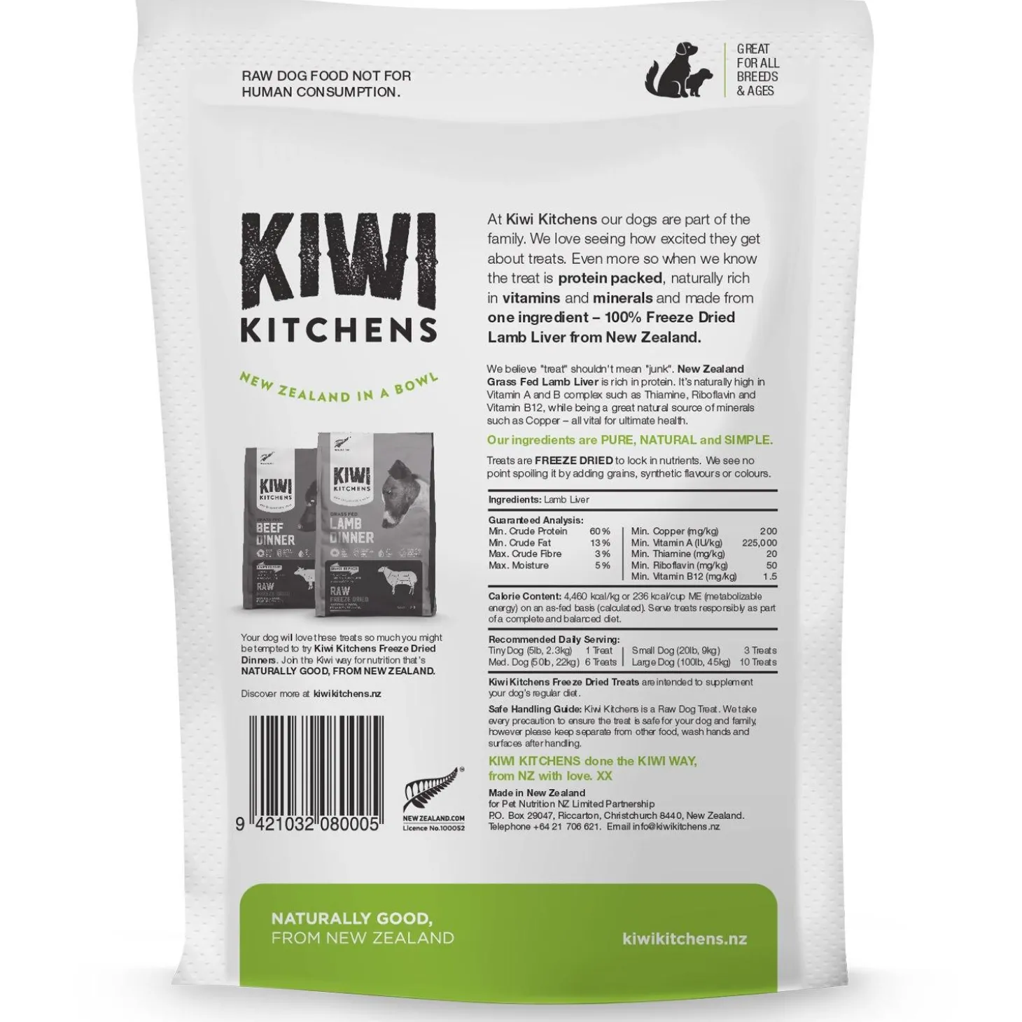 Freeze Dried Lamb Liver Dog Treats