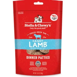 Freeze-Dried Dandy Lamb Dinner Patties Dog Food