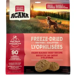 Freeze-Dried Patties Ranch-Raised Beef Recipe Dog Food